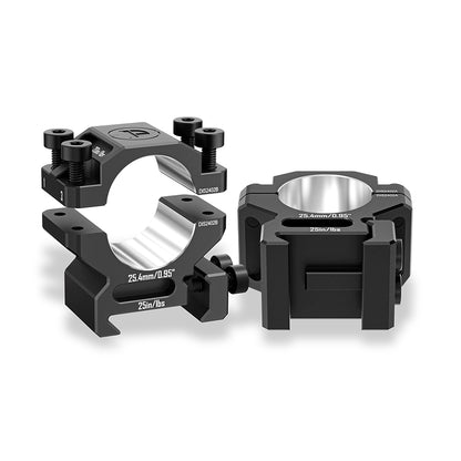 DISCOVERYOPT 6061 Aluminum Scope Rings - Medium Profile 25.4MM/30MM/34MM/35MM Scope Mount