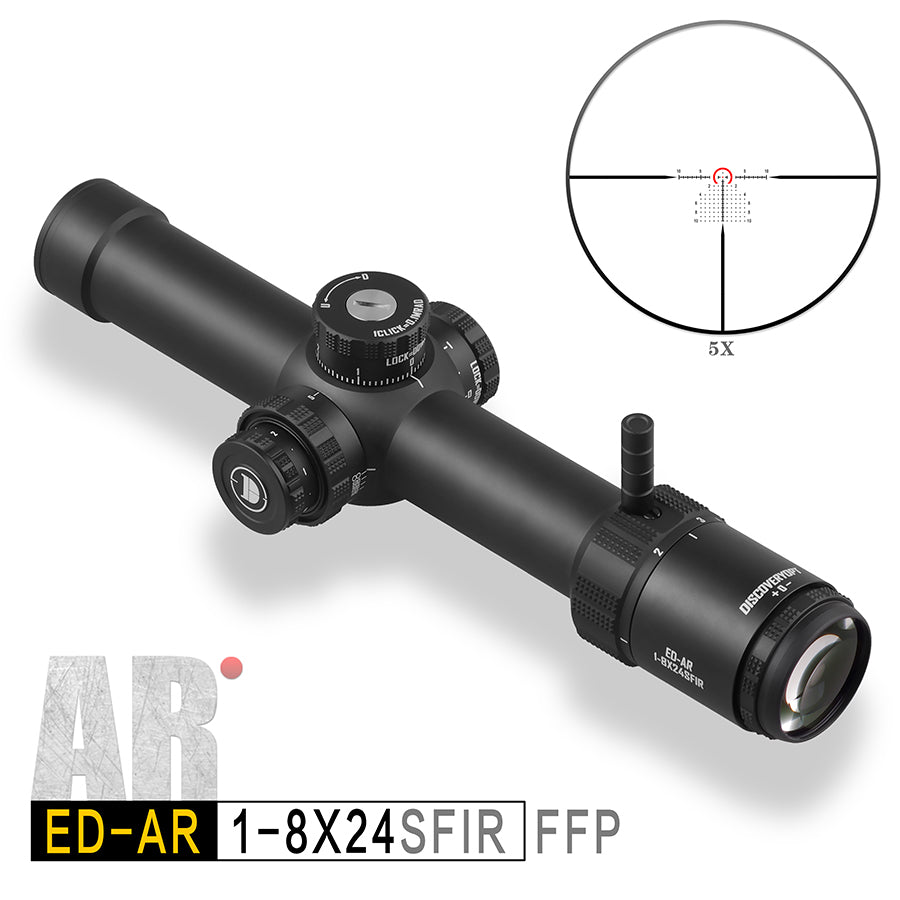 Visores ópticos ED-AR 1-8X24SFIR FFP