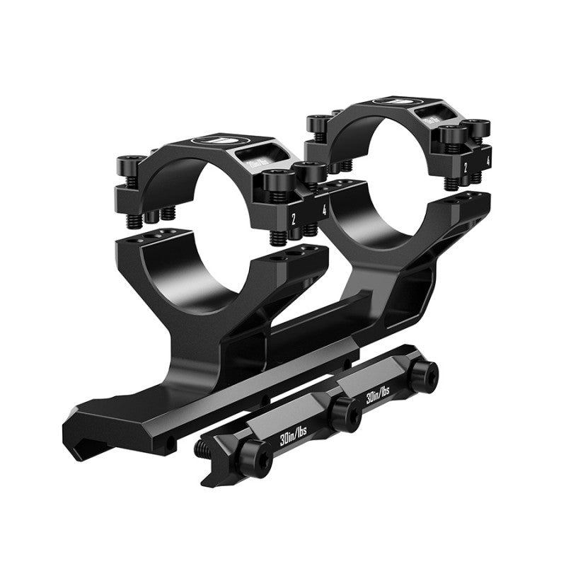 0 MOA Scope Mount, 30mm Cantilever Mount, 1.5inch Scope Mount, Picatin