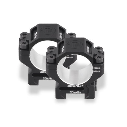 DISCOVERYOPT 6061 Aluminum Scope Rings - Medium Profile 25.4MM/30MM/34MM/35MM Scope Mount