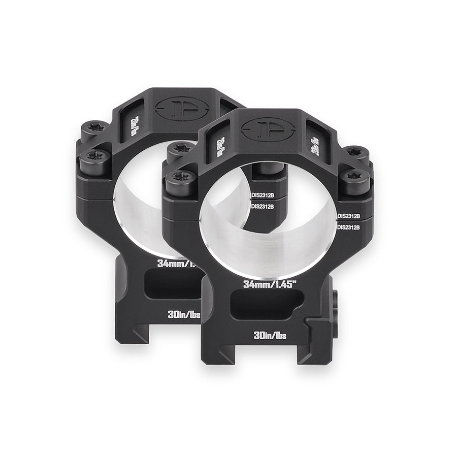 7075 Series Aluminum Scope Rings - Medium Profile 25.4MM/30MM/34MM/35MM Scope Mount for Picatinny Rail