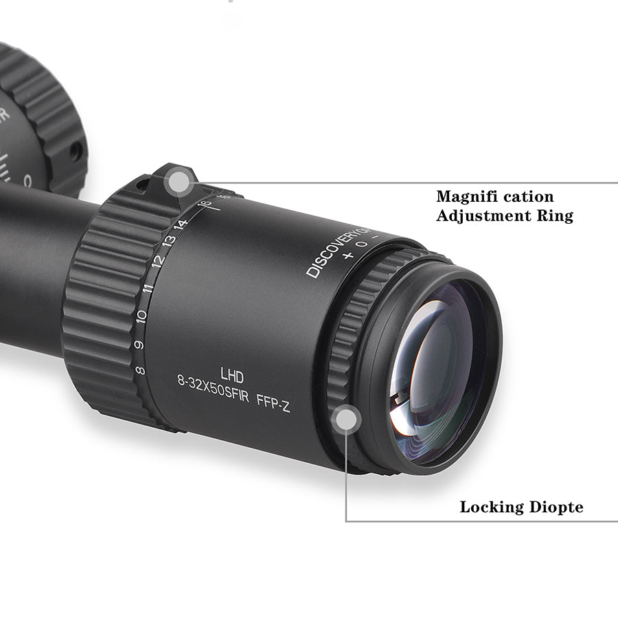 LHD 8-32X50SFIR FFP-Z optics Scopes