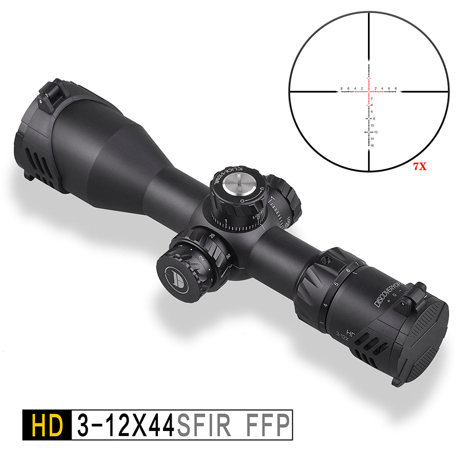 HD 3-12X44SFIR FFP short front optics Scopes