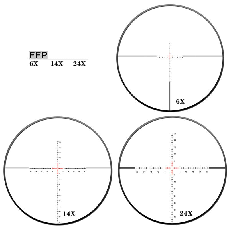 HS 6-24X44SFIR FFP optics Scopes