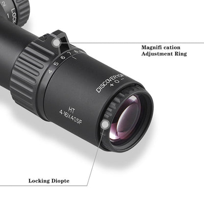 HT 4-16X40SF FFP Optics Scope - DiscoveryOpt Rifle Scopes-UK - 