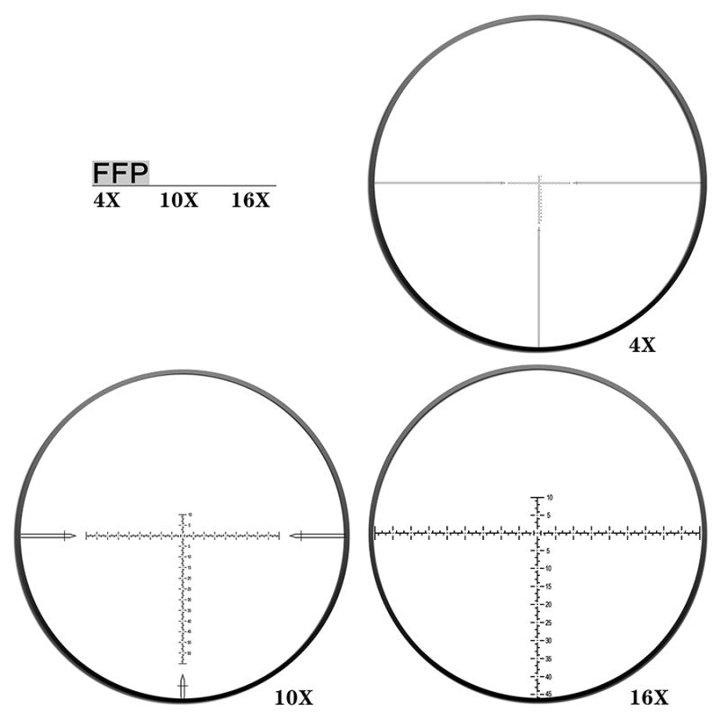 HT 4-16X40SF FFP Optics Scope - DiscoveryOpt Rifle Scopes-UK - 